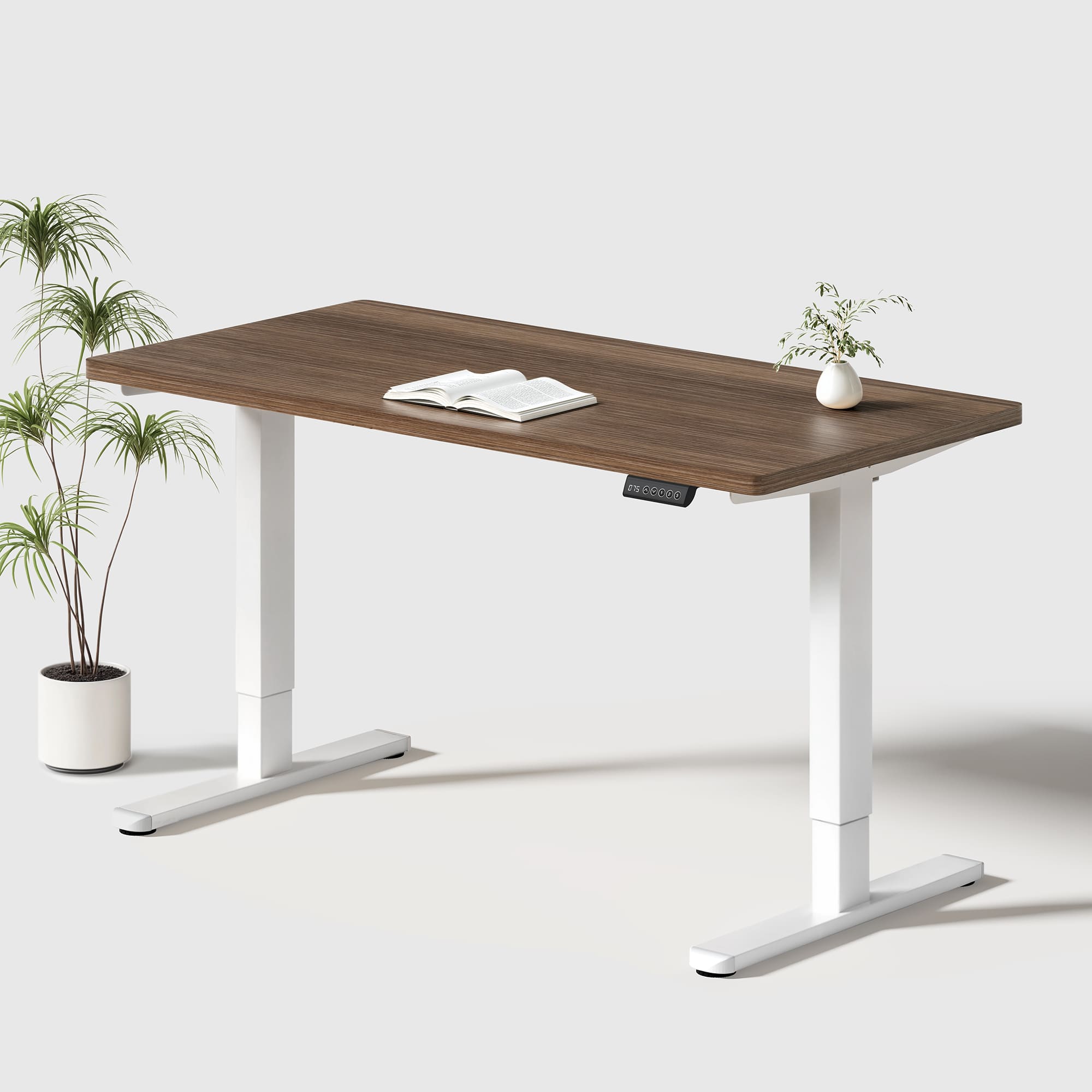 Basic Höhenverstellbarer Schreibtisch mit Entire Board Desktop