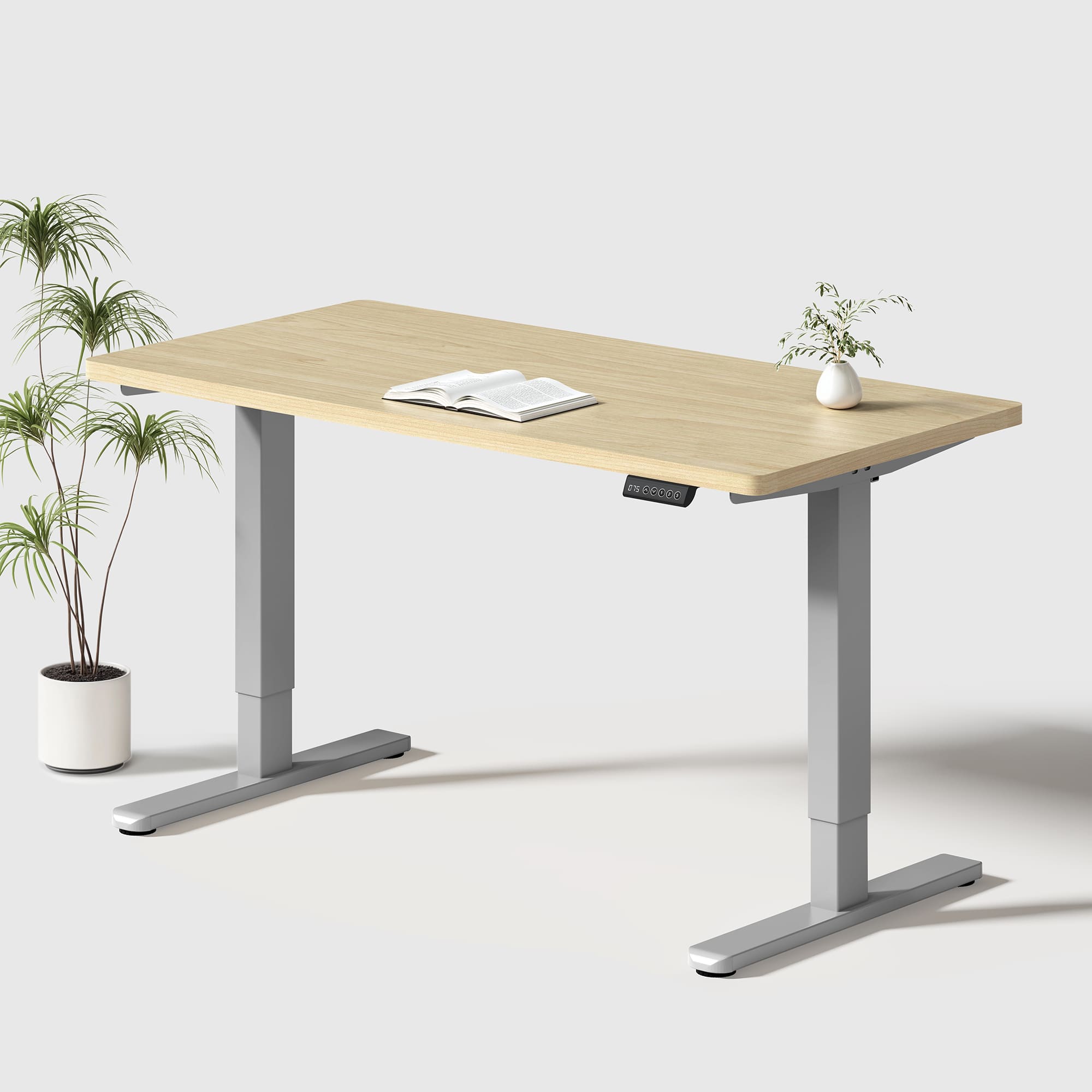 Basic Höhenverstellbarer Schreibtisch mit Entire Board Desktop