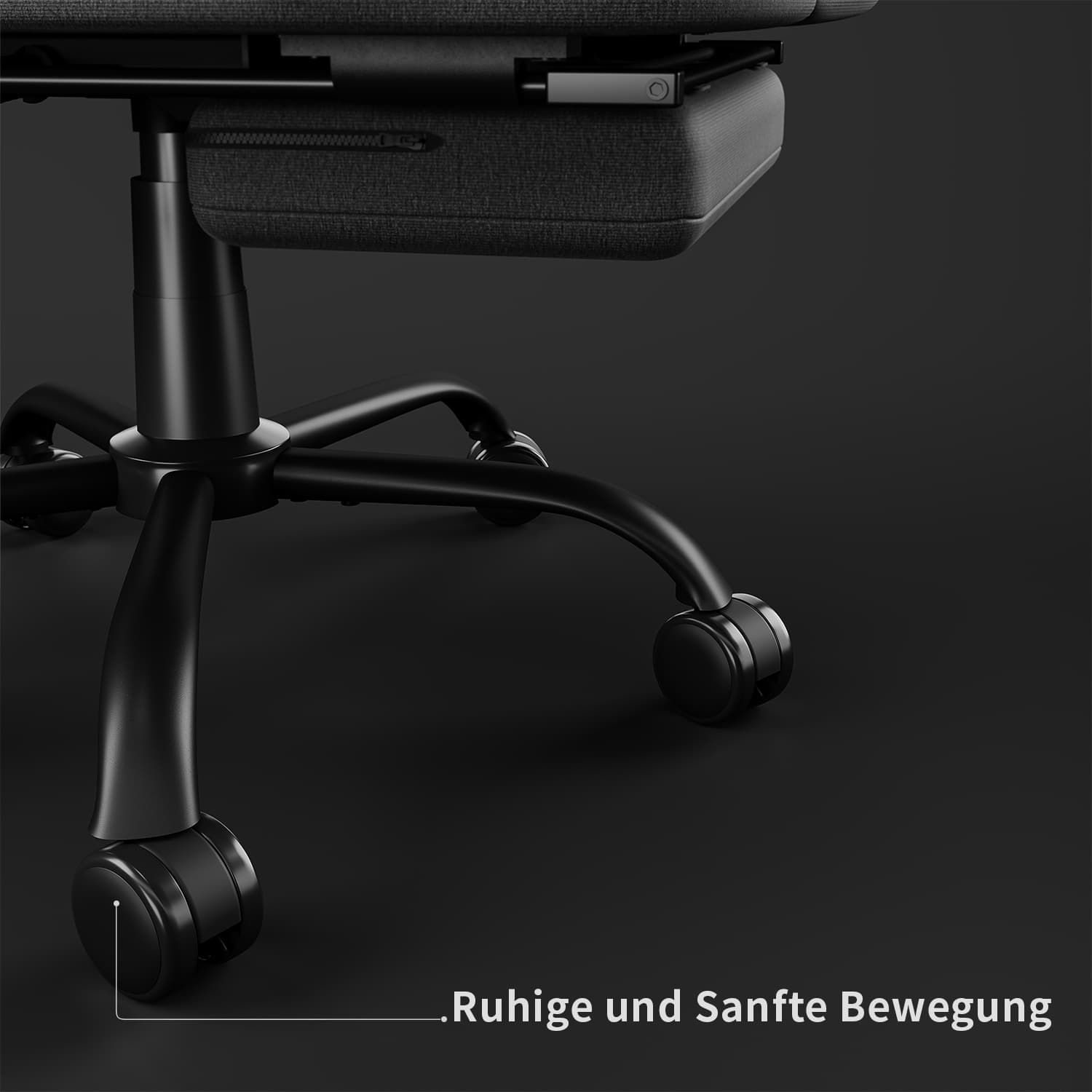 Ergonomischer Gaming Stuhl mit Massage Lendenkissen