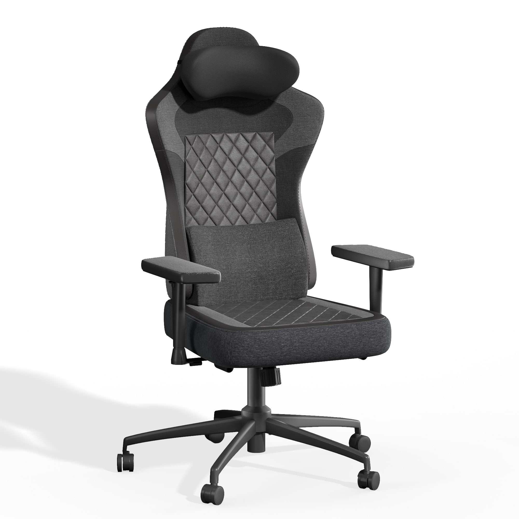 Bürostuhl mit Fußstütze, Ergonomischer Gaming Stuhl