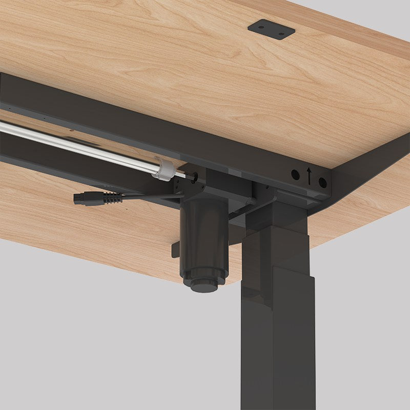Höhenverstellbarer Schreibtisch mit 3-stufiger Rahmen