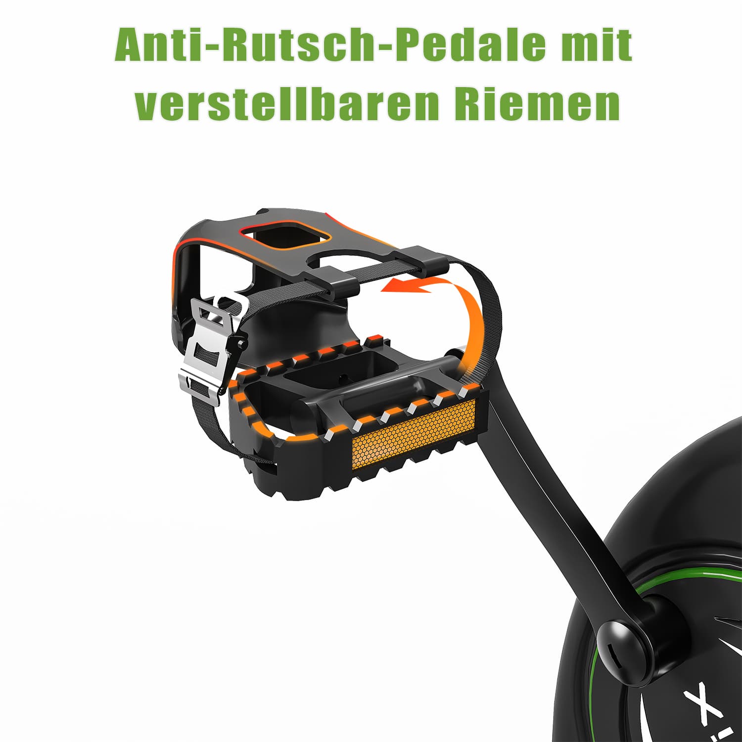 4 in 1 Klappbarer Heimtrainer (X-Bike) mit 16-Level Magnetic Resistance