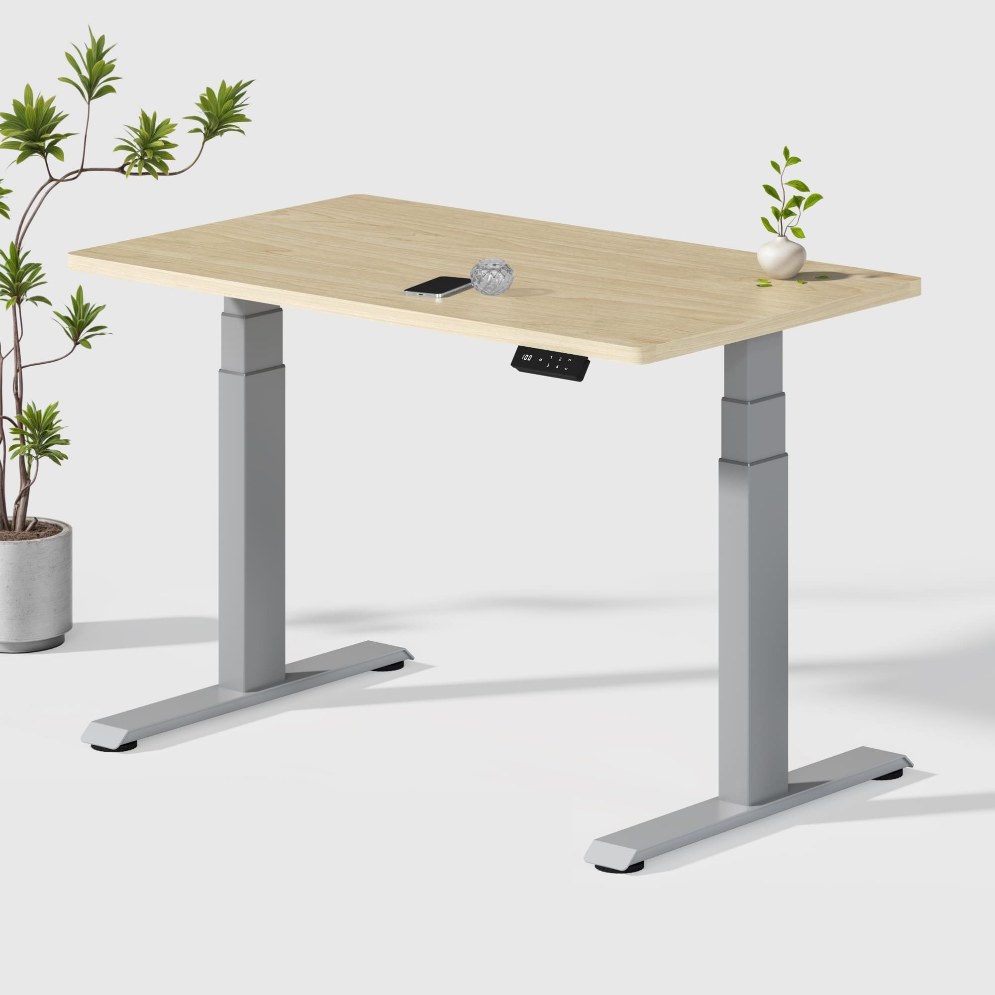 Dual Ultra X Tischgestell mit Premium Elektrisch Höhenverstellbarer Schreibtisch