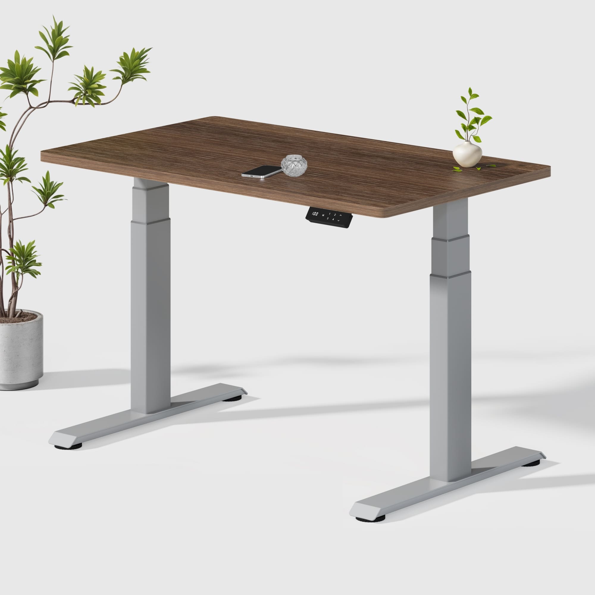 Dual Ultra X Tischgestell mit Premium Elektrisch Höhenverstellbarer Schreibtisch