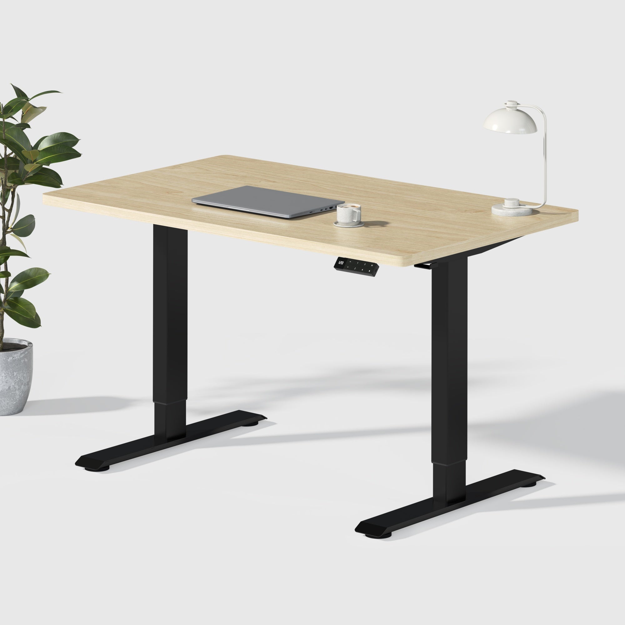 Dual Ultra Tischgestell mit Premium Elektrisch Höhenverstellbarer Schreibtisch