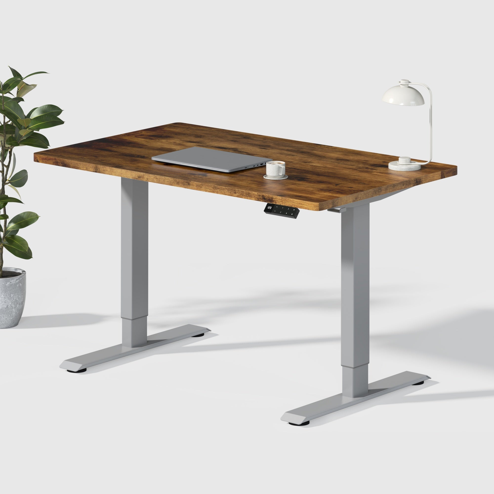 Dual Ultra Tischgestell mit Premium Elektrisch Höhenverstellbarer Schreibtisch