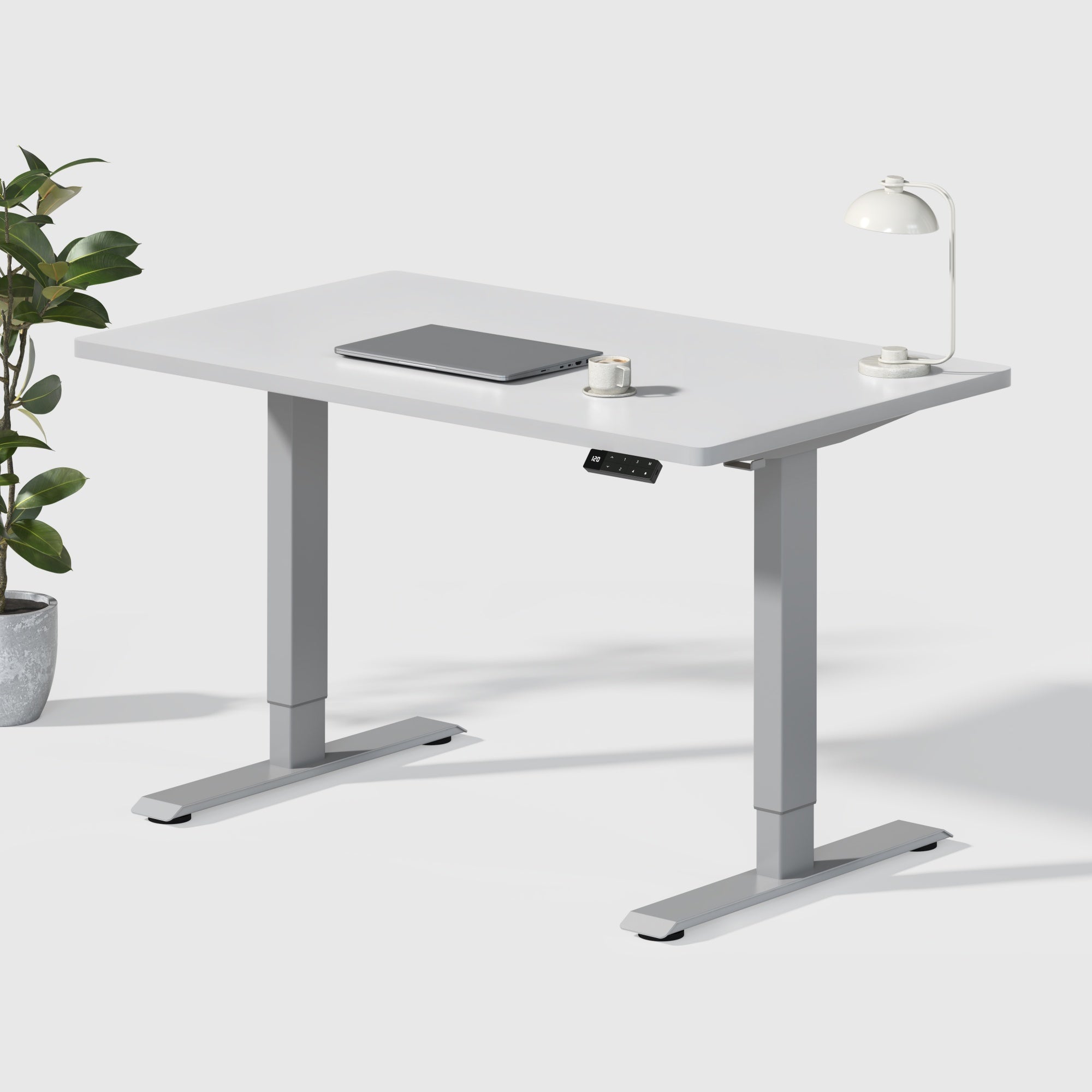 Dual Ultra Tischgestell mit Premium Elektrisch Höhenverstellbarer Schreibtisch