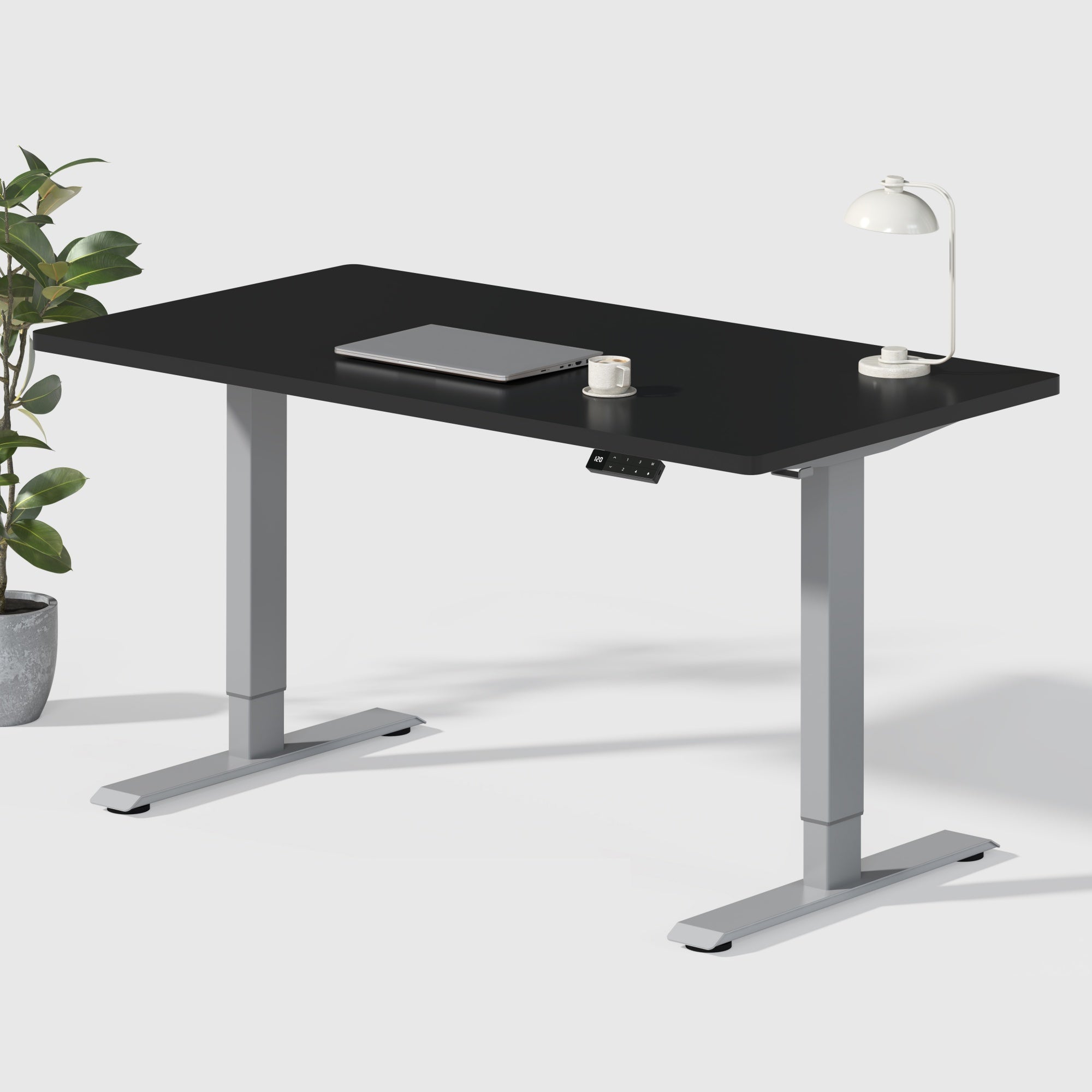 Dual Ultra Tischgestell mit Premium Elektrisch Höhenverstellbarer Schreibtisch