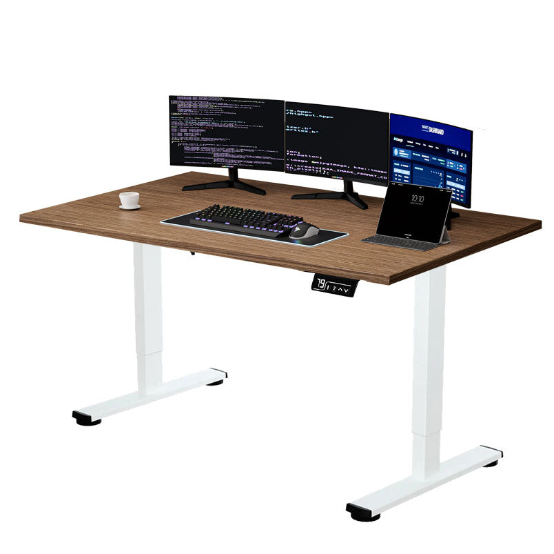Basic Höhenverstellbarer Schreibtisch mit Entire Board Desktop