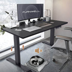 Elektrisch Höhenverstellbarer Schreibtisch 120X60 cm  mit voller Arbeitsfläche