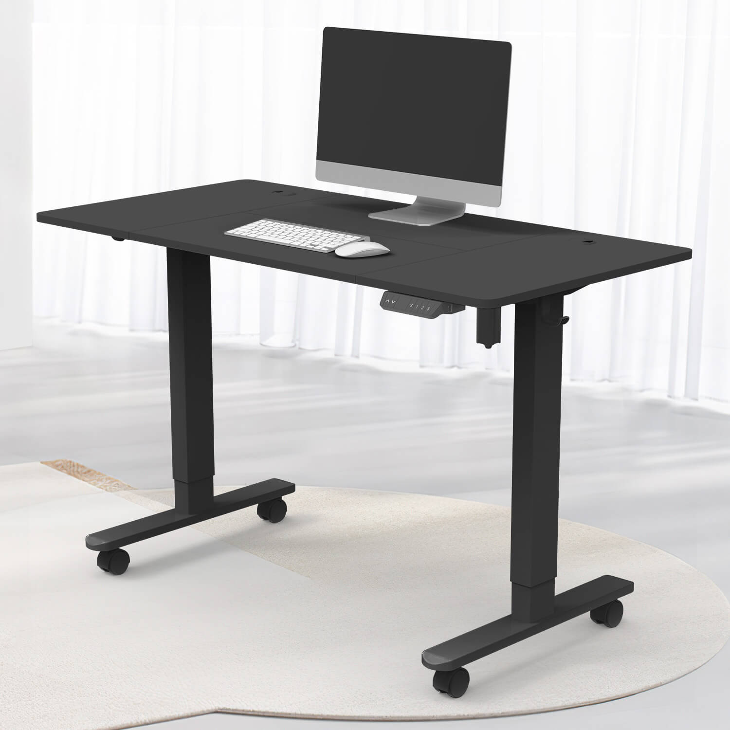 Elektrisch Höhenverstellbarer Schreibtisch 120X60 cm