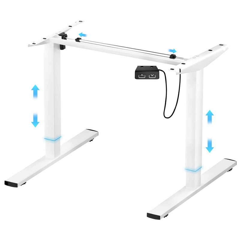 Einzelmotor Höhenverstellbares Tischgestell bis zu 80 kg